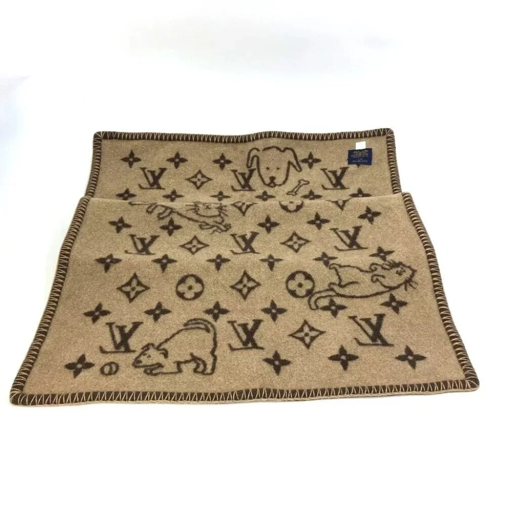LOUIS VUITTON MP2260 interior Couverture Small CatGram Cat animal blanket